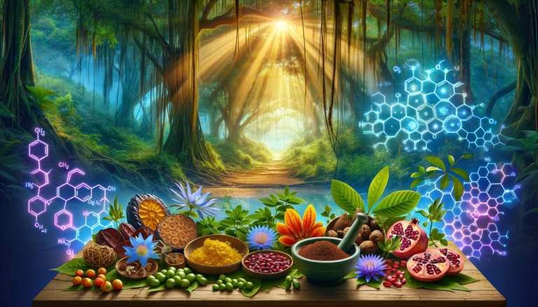 Illustration depicting the transformative essence of plant-based healing